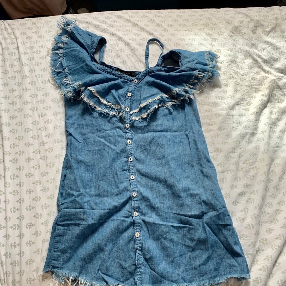 Final sale BLANKNYC DENIM DRESS - Picture 4 of 6